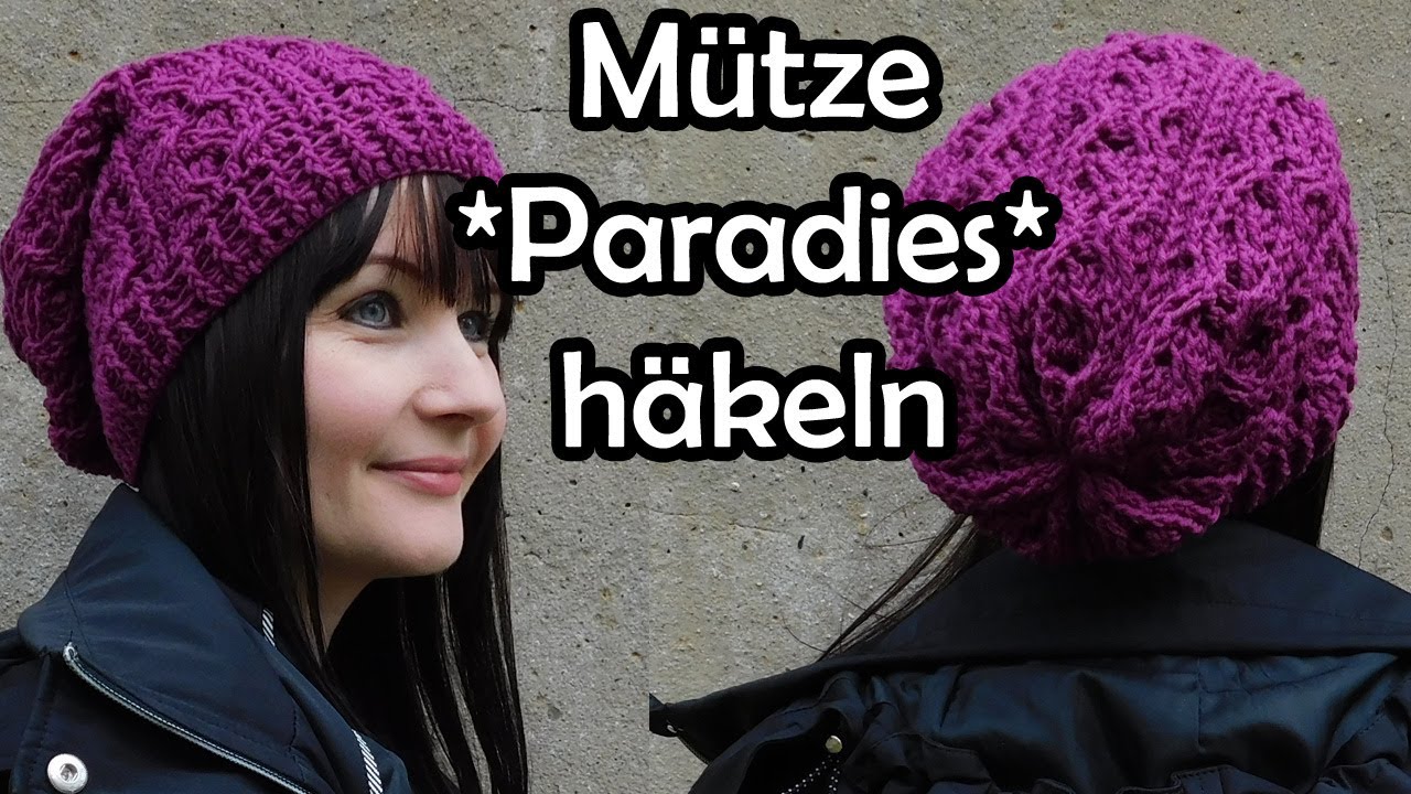 Mütze *PARADIES* häkeln - Romy Fischer Häkelanleitung