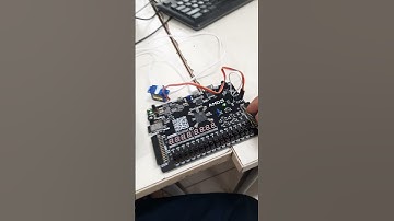 Servo motor control on boolean FPGA board