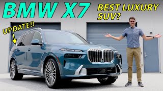 2023 BMW X7 update driving REVIEW 40i R6 vs M60 V8 comparison  does it own the luxury SUVs?