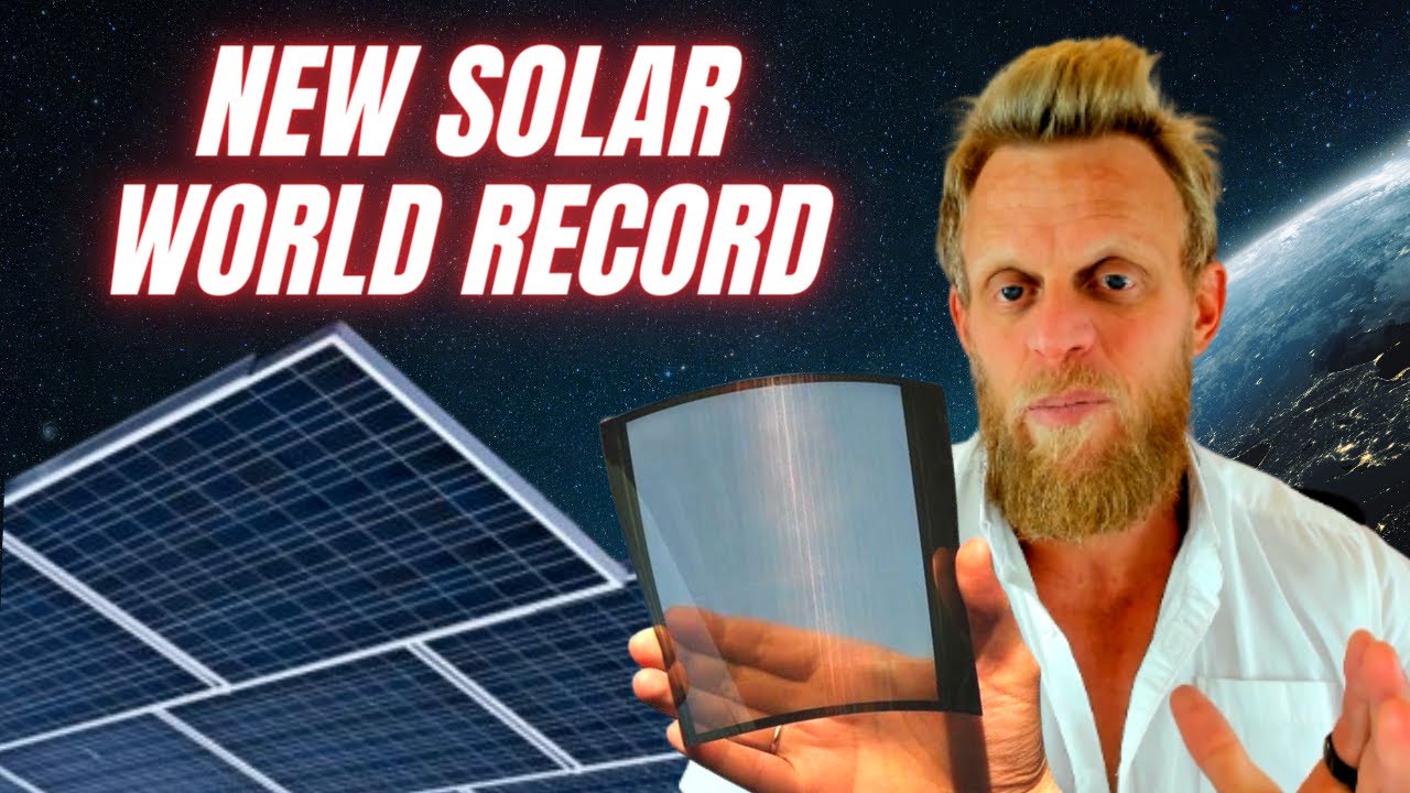 EV's covered in solar imminent as Perovskite solar cells set new world ...