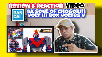 my 1st review & reaction video, DX SOUL OF CHOGOKIN VOLT IN BOX VOLTES V