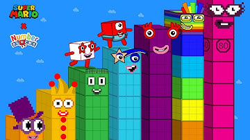 Pattern Palace | The Giant Numberblocks Mix level up: New Meta Standing Tall | Game Animation