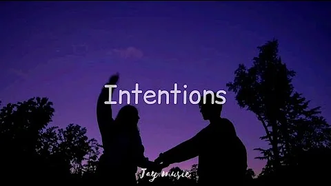 Justin Bieber - Intentions [Acoustic] (Lyrics)