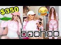 I SPENT $350 AT BOOHOO!! EXPECTATION VS REALITY: PARIS HILTON COLLECTION HAUL AND TRY ON!