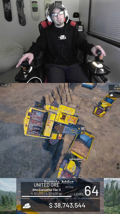 Tactical Roll off the Bench into the Haul Truck - Out of Ore