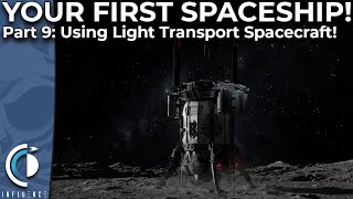 Your First Spaceship!! (Using the Light Transport) || Influence