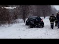 Утром 10 февраля - в Арбажском районе автомобиль «Рено» врезался во снегоуборочный КАМАЗ