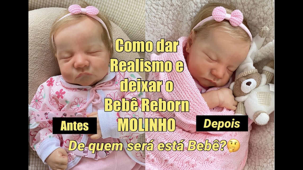 Bebê Reborn Realista Molinho - Dondoquinha Reborn - Bebê Reborn