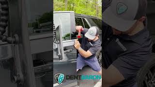 door edge Paintless Dent Repair | Dent Baron Raleigh, NC #paintlessdentrepair #detailing