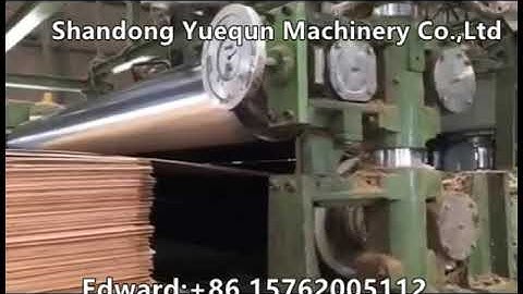 c type 8 feet glue spreader working video for plywood making