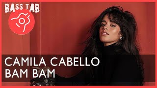 Bam Bam - Camila Cabello (Bass Cover With Tab & Notation) Resimi