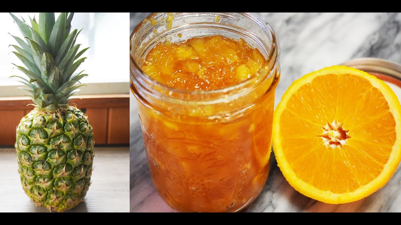 How to make a pineapple jam YouTube