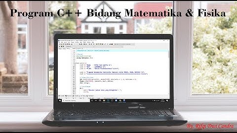 Tugas UAS PKS II TA 2020/2021 | Program C++ dan Flowchart Bidang Matematika & Fisika