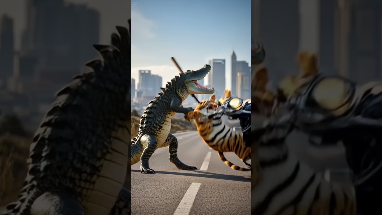 I was kidnapped by a crocodile today 