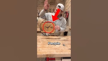 People have NEVER SEEN this! A wooden clock IS EASY to make! @Tobis_Handcraft