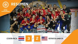 Concacaf Futsal Championship 21: Costa Rica vs Estados Unidos