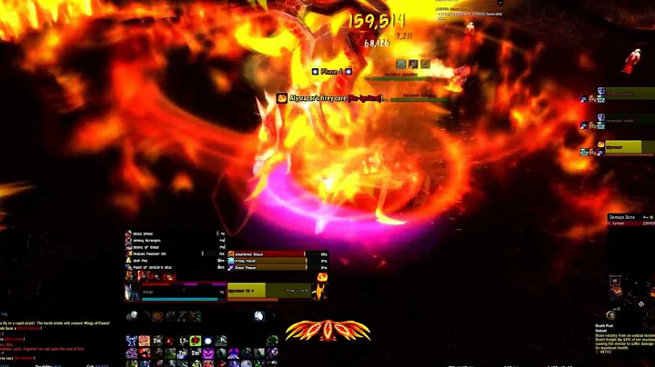 [HD] 5.2 Blood Death Knight Alysrazor 10M Solo