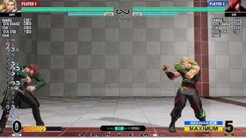 KOFXV Andy has setup after Shoryudan dp? NEW TECH!!!