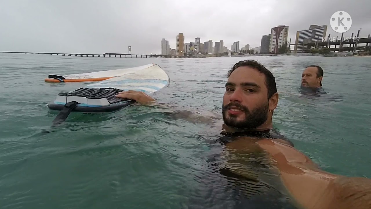 Surf com trovões na ponte metálica 😱 fortaleza