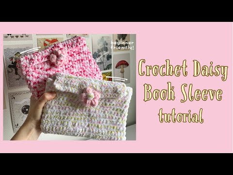 I definitely needed a crochet book sleeve in my life! #crochet #easycr, Crochet  Book Sleeve