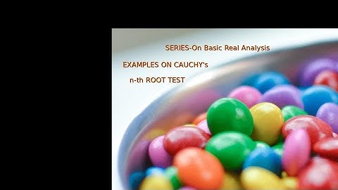 Cauchy root  test for Infinite series of positive reals