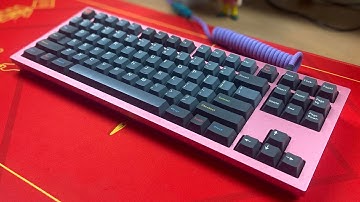 Devastating TKL + Boba U4Ts Typing Sounds