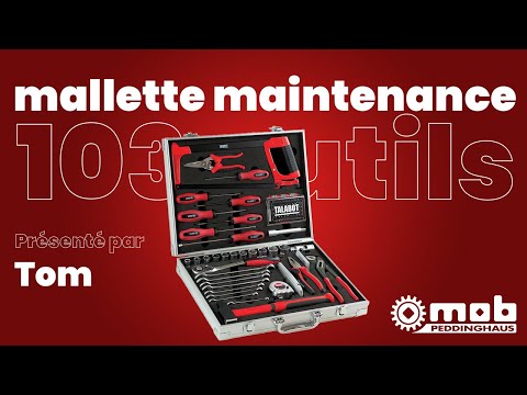 Mallette maintenance 103 outils TALABOT