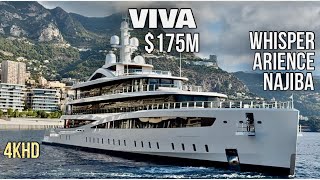 Breathtaking VIVA-WHISPER-SPARTA- NAJIBA-OCEAN PEARL-ARIENCE Super luxurious Yacht