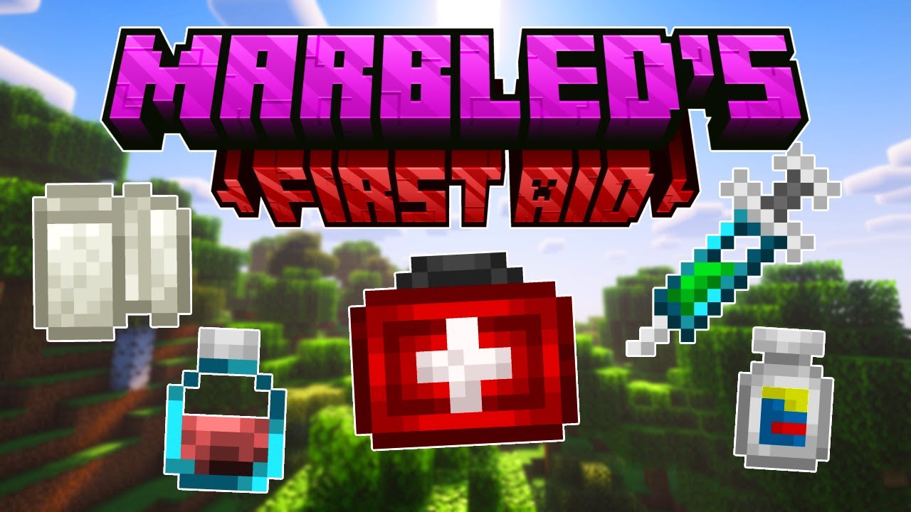 Marbled's First Aid | Forge 1.20.1 | Dev Log 1 - YouTube