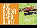 How to Add Credit Card Slots to your Bag or Pouch