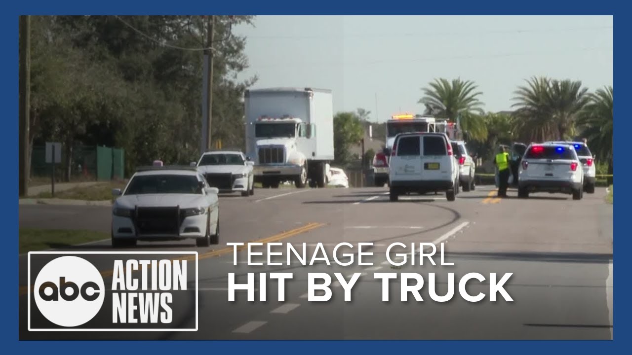 Teen girl hit by a box truck while walking to school in Polk County ...