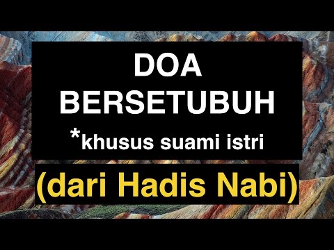 Doa Bersetubuh: Doa Sebelum Bersetubuh Suami Istri dalam Islam