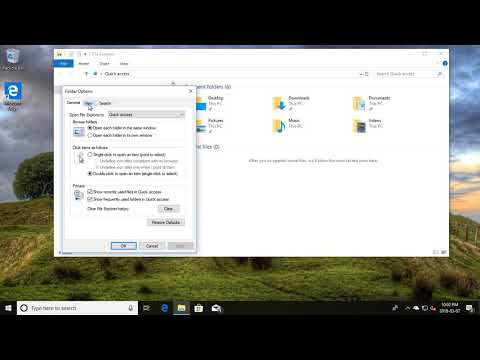How to Reset Folder View Settings to Default in Windows 10