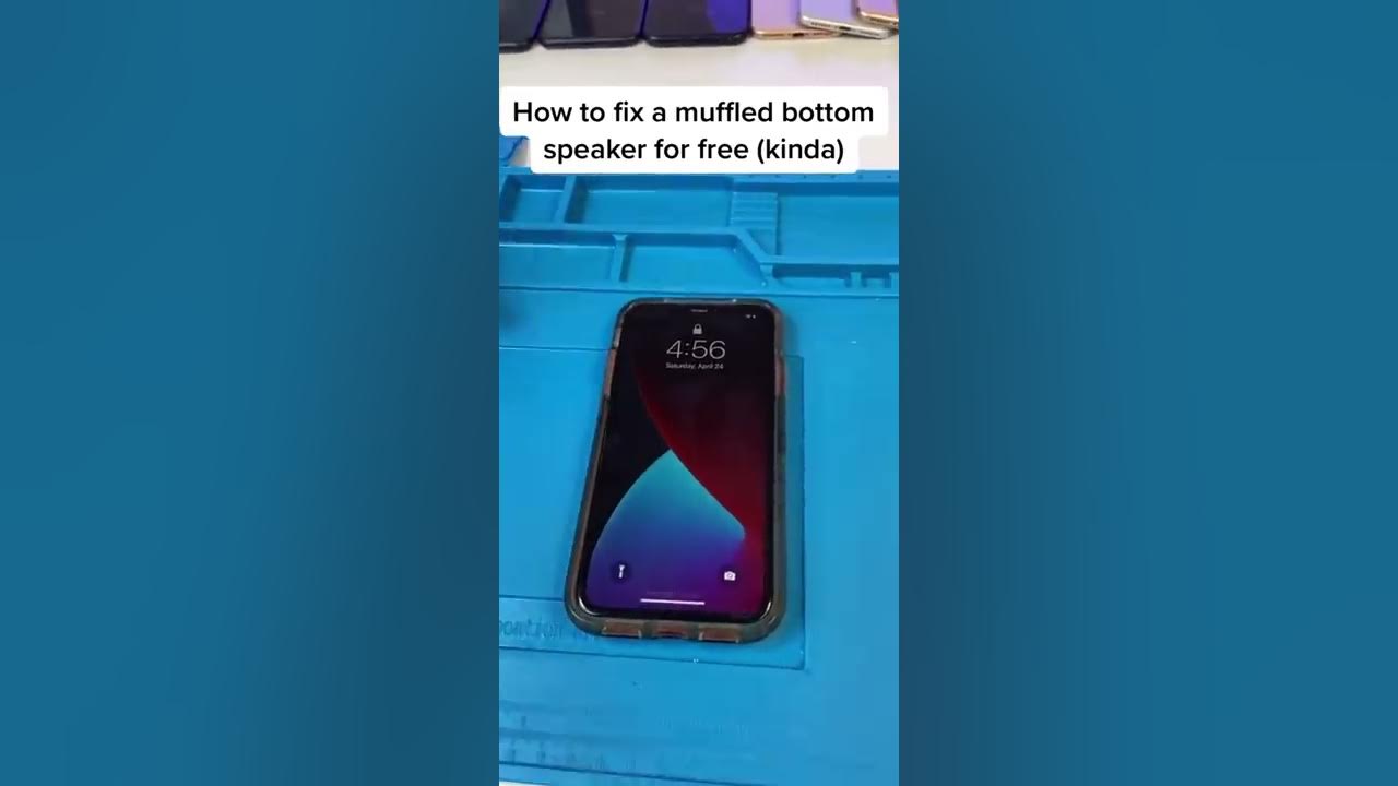 how-to-fix-muffled-iphone-speakers-in-51-seconds-shorts-youtube