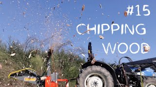 #15 Convert dead trees into a pile of fresh chips with a woodchipper