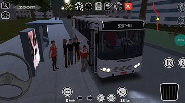 Proton bus simulador com MOD map Aricanduva linha 3207-10 com busscar urbanuss VW dirigindo a noite