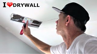 Using A Paint Roller Is The ABSOLUTE BEST WAY To Skim Coat For A Beginner!