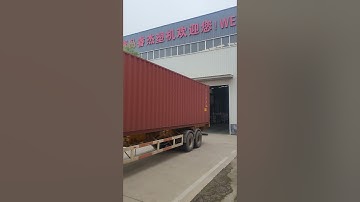 LOADING CONTAINER #pvcmarblesheetmachine #lvtflooringmachine #pvcwallpanelmachine #spcfloormachine