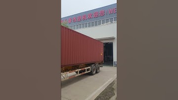 LOADING CONTAINER #pvcmarblesheetmachine #lvtflooringmachine #pvcwallpanelmachine #spcfloormachine