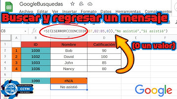 🔎 Buscar un valor y regresar un texto o un número que no existe en la hoja de cálculo de Google