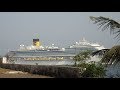 COSTA VENEZIA, newest & a biggest cruise arriving in Goa