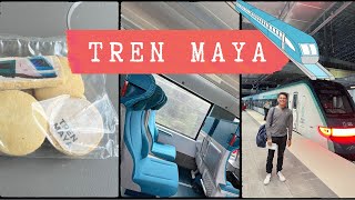 Viajé en el Tren Maya 🇲🇽 de Cancún a Palenque - Recorrido completo 12 horas