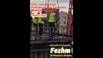 An amazing precast concrete construction a residential building 🏠, speed of construction is awesome