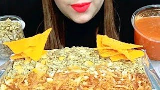 ASMR eating sounds. اصوات الاكل . كشري مصري