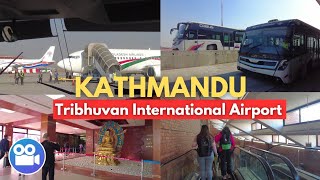 Inside Tribhuvan International  Airport (TIA) Brand NEW LOOK in KATHMANDU City Nepal