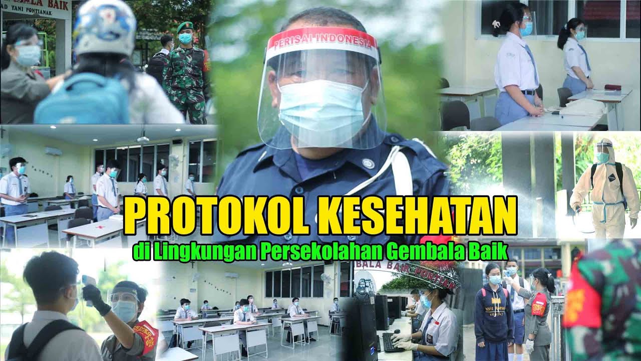 Protokol Kesehatan di Lingkungan Persekolahan Gembala Baik