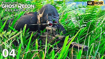 GHOST RECON BREAKPOINT - Walkthrough Gameplay - Part 4 - No Commentary - 4K 60FPS