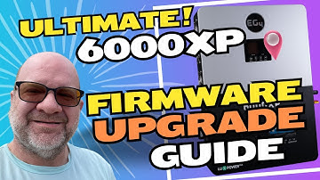 5 Minute #6000XP Inverter #Firmware Install Hack for Busy DIYers