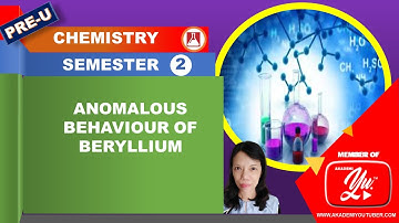 Anomalous Behaviour of Beryllium