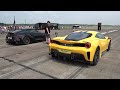 Ferrari 488 Pista vs 800HP Toyota Supra MK5